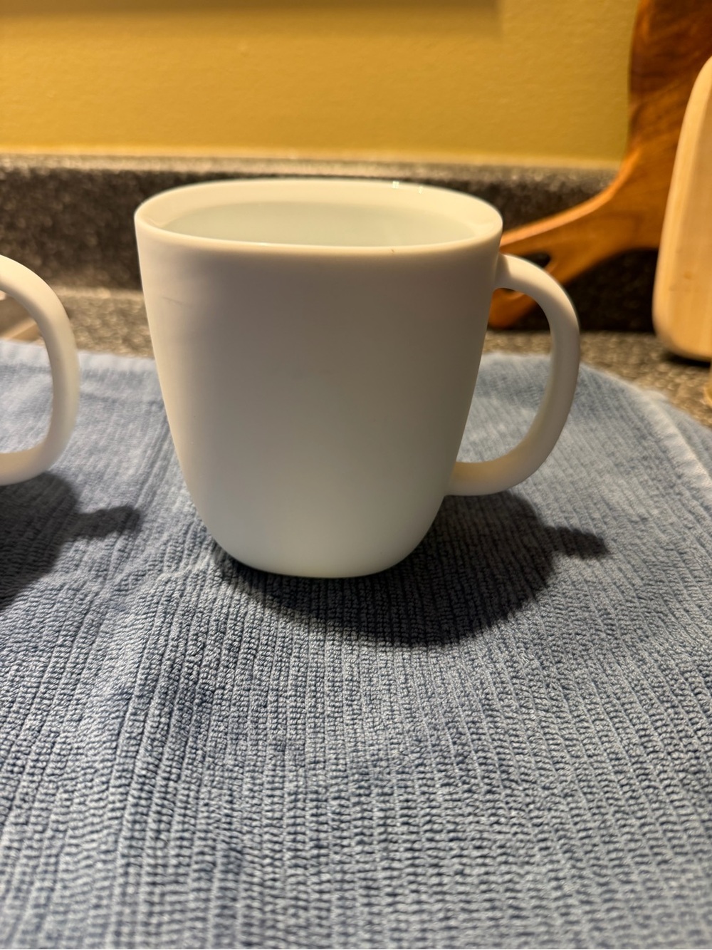 Pair of matte White Ceramic Coffee Mug - Durable Everyday Cup from Nespresso